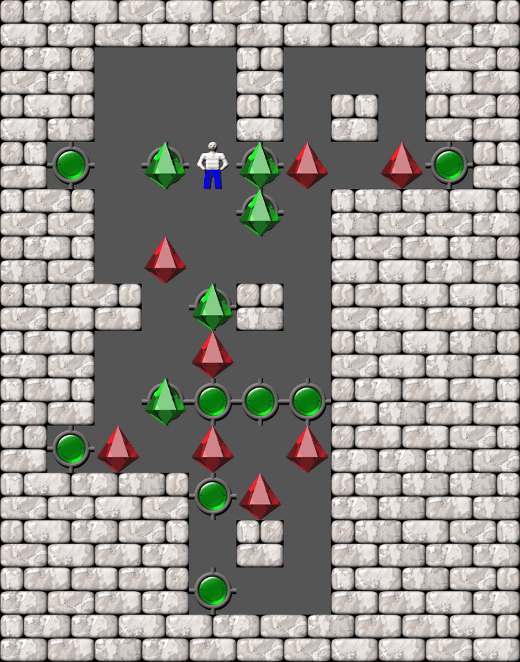 Сокобан More Bugs collections уровень 428